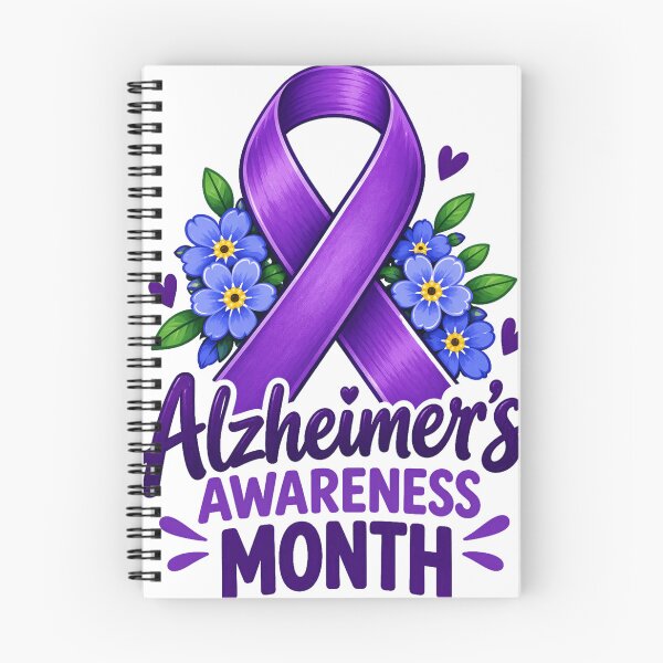 Item preview, Alzheimer’s Awareness Ribbon Memory Loss Support designed and sold by clintang.