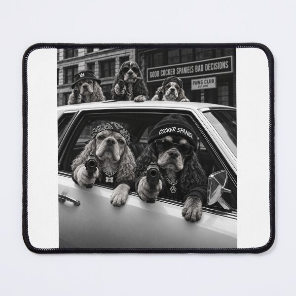 Item preview, Funny Cocker Spaniel Good Dog Bad Decisions designed and sold by luu phong.