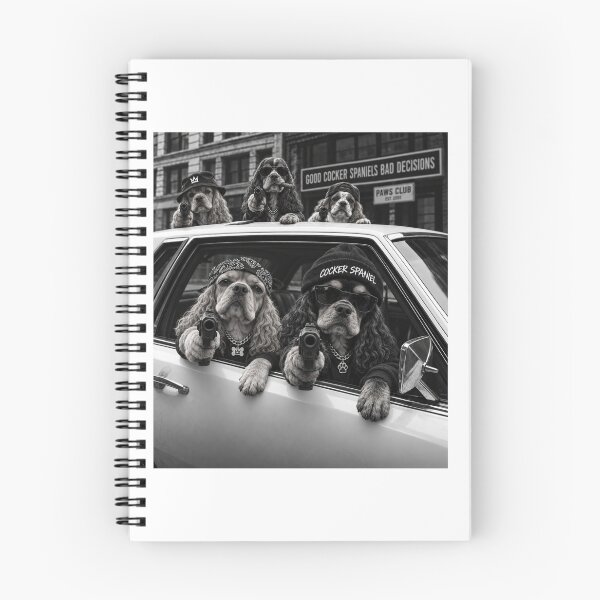 Item preview, Funny Cocker Spaniel Good Dog Bad Decisions designed and sold by luu phong.