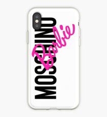 Vinilo o funda para iPhone Moschino Barbie