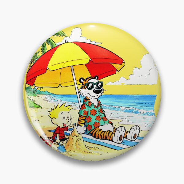 Item preview, Calvin and Hobbes at the Beach designed and sold by laschikarin.