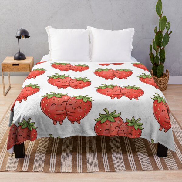Item preview, Hugging and loving strawberries designed and sold by priyankajustine.