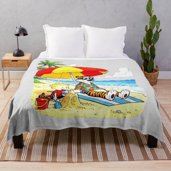 Item preview, Calvin and Hobbes at the Beach designed and sold by laschikarin.
