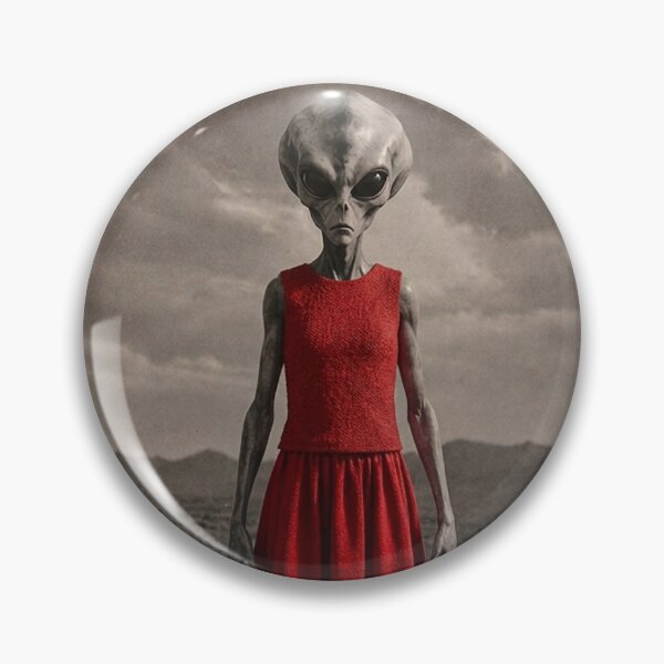 Item preview, The Red Dress Alien designed and sold by ZYVARENNE.