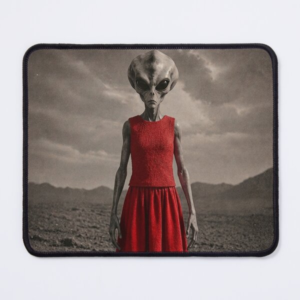 Item preview, The Red Dress Alien designed and sold by ZYVARENNE.