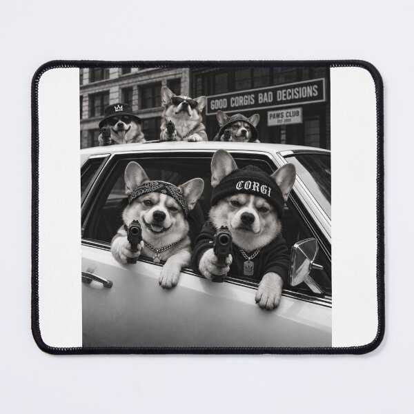 Item preview, Funny Corgi Good Dog Bad Decisions designed and sold by luu phong.