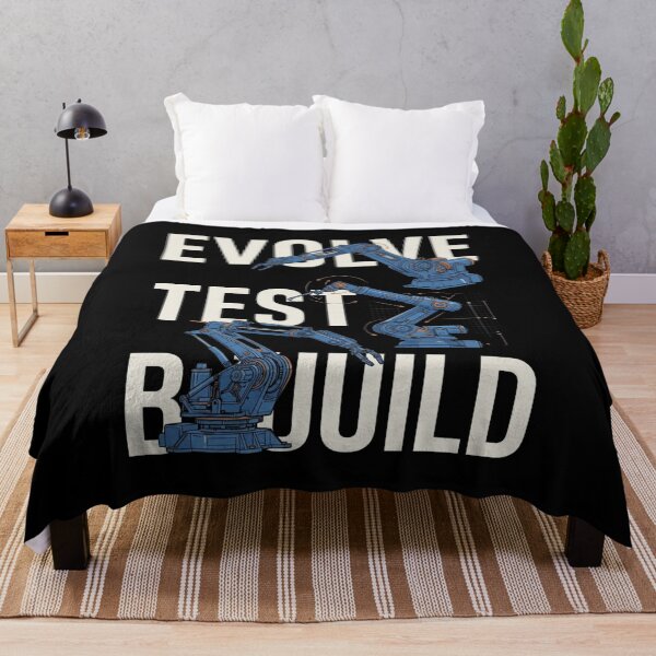 Item preview, Build Test Evolve Robotics Engineer Design designed and sold by Amr Darwish Graphic designer.