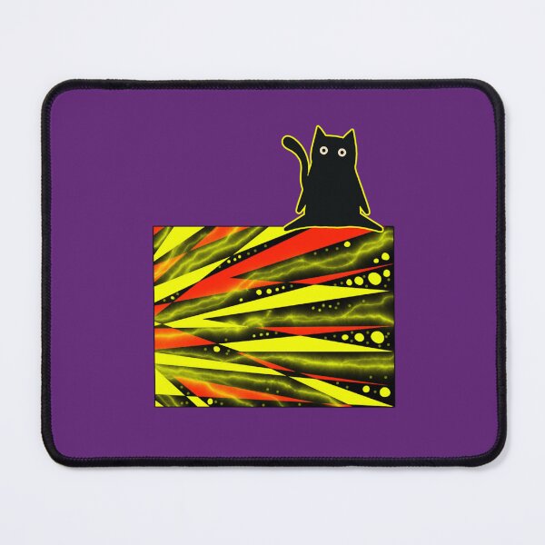 Item preview, Cat Perched On Sharp Geometric Frame designed and sold by CatframeUS.