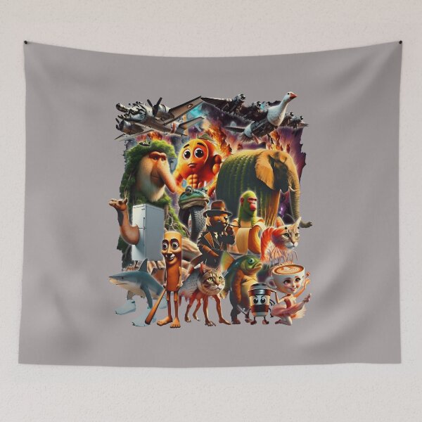 Item preview, Chaos Crew Meme Mashup Montage Design-91 designed and sold by EricRutsch.