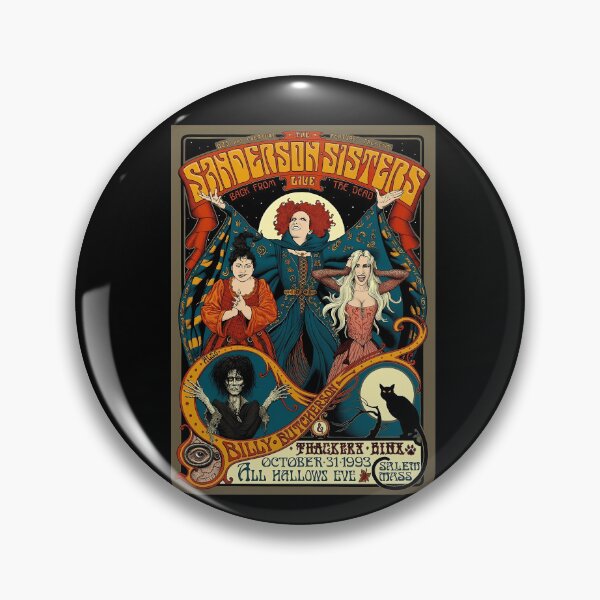 Item preview, Vintage Witch Sisters Spooky Salem Poster designed and sold by VeraHTucker.