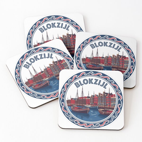 Item preview, Blokzijl Harbor Netherlands Sticker designed and sold by Imaginarium of Chaos falcon88 .