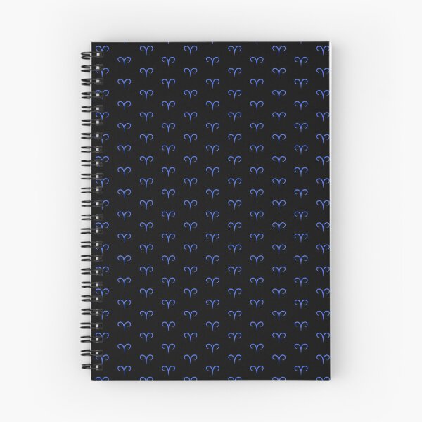 Item preview, Royal Blue Aries Ram Zodiac Symbol Design designed and sold by pattern-archive.