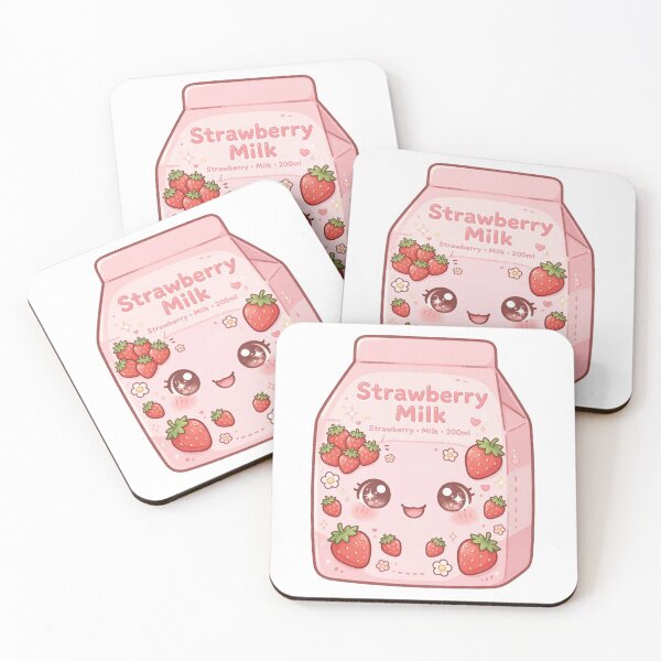 Item preview, Strawberry milk carton  designed and sold by priyankajustine.
