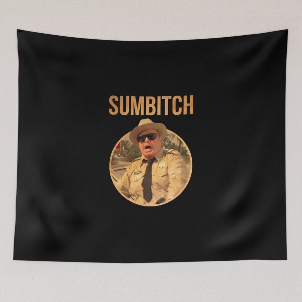 Artikelvorschau, Polizei-Sumbitch-Justice-Smokey-Bandit-T-Shirt entworfen und verkauft von reschoawiz.