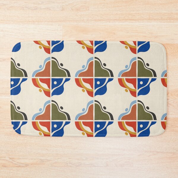 Item preview, Four Corners – Modern Colour Block Scarf designed and sold by astersgraphics.