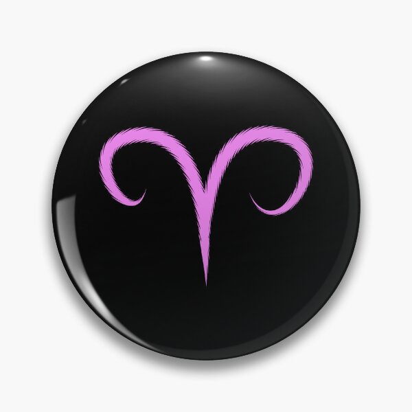 Item preview, Violet Aries Ram Zodiac Symbol Design designed and sold by pattern-archive.