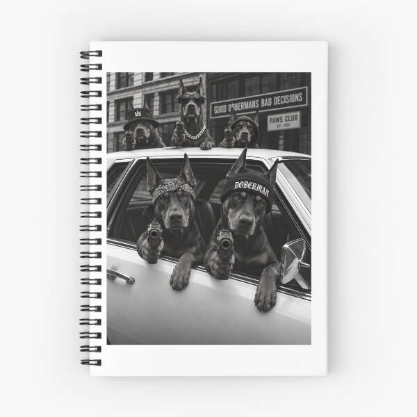 Item preview, Funny Doberman Good Dog Bad Decisions designed and sold by luu phong.