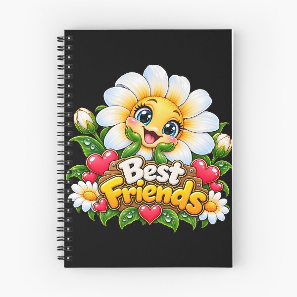 Item preview, Best Friends Daisy – Cute Kawaii Flower Friendship Design designed and sold by aventi24.