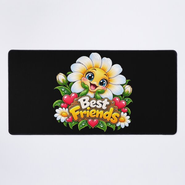 Item preview, Best Friends Daisy – Cute Kawaii Flower Friendship Design designed and sold by aventi24.