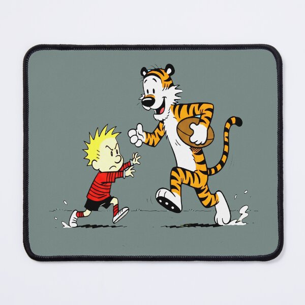 Item preview, Calvin and Hobbes Playing Football designed and sold by laschikarin.