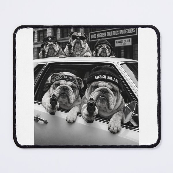 Item preview, Funny English Bulldog Good Dog Bad Decisions designed and sold by luu phong.