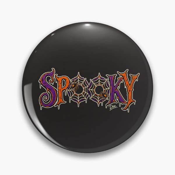 Item preview, Spooky Halloween T-Shirt – Spiderweb Lettering & Creepy Spiders designed and sold by Island Pace Design.
