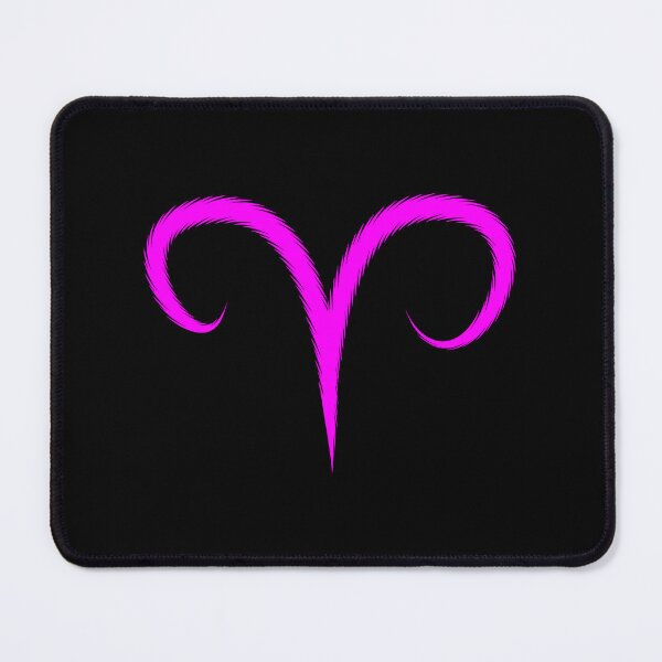 Item preview, Magenta Aries Ram Zodiac Symbol Design designed and sold by pattern-archive.