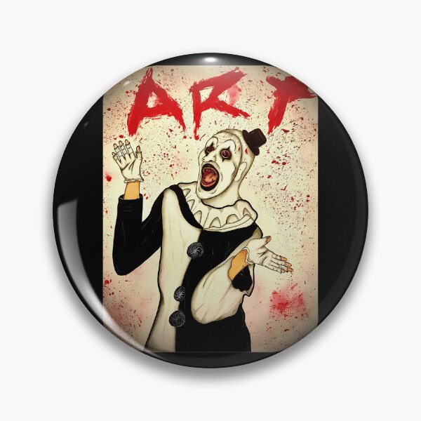 Item preview, Grim Splatter Paint Mime Clown Art designed and sold by VeraHTucker.