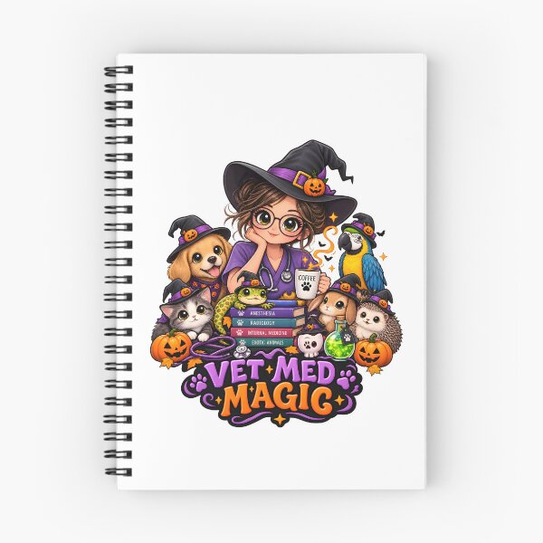 Item preview, Vet Med Magic – Cute Halloween Veterinarian Gift for Vet Techs designed and sold by Bettybee00.