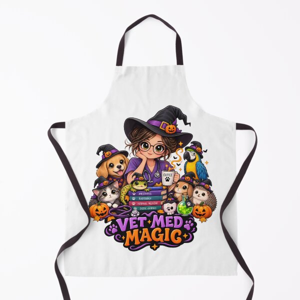Item preview, Vet Med Magic – Cute Halloween Veterinarian Gift for Vet Techs designed and sold by Bettybee00.