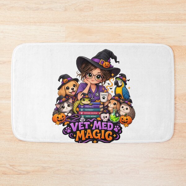 Item preview, Vet Med Magic – Cute Halloween Veterinarian Gift for Vet Techs designed and sold by Bettybee00.