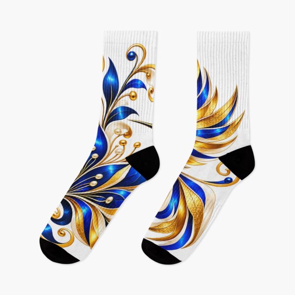 Item preview, Golden Blue Hummingbird designed and sold by NeuroArtGallery.
