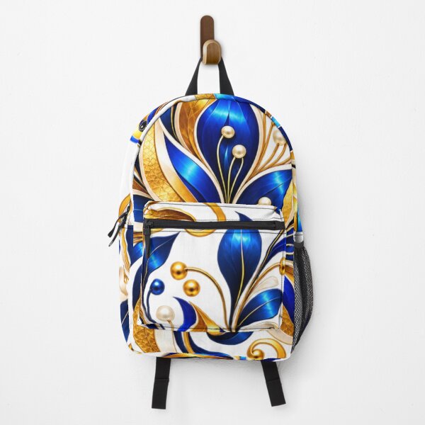 Item preview, Golden Blue Hummingbird designed and sold by NeuroArtGallery.
