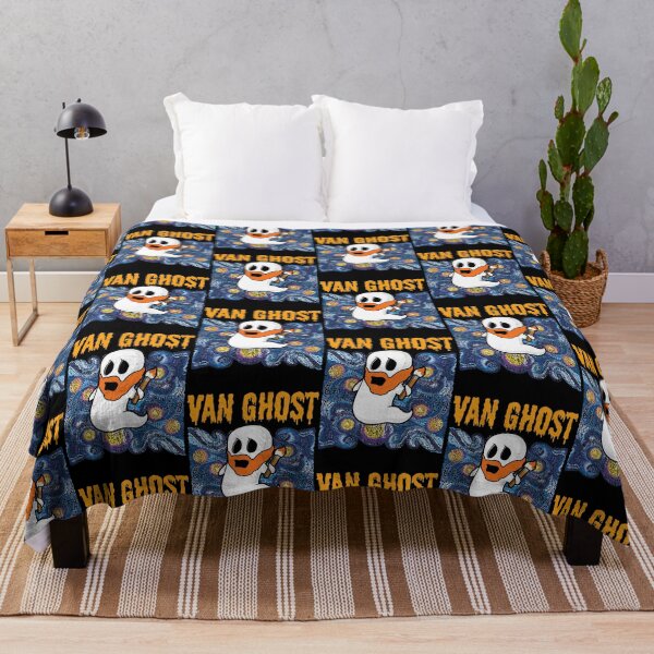 Item preview, Cute Ghost Impressionist Starry Night Parody designed and sold by VeraHTucker.
