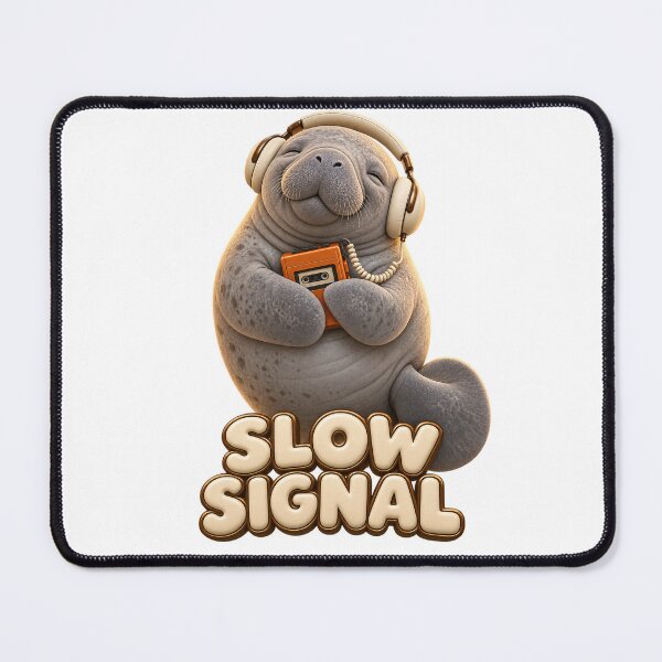 Item preview, Slow Signal Manatee Cassette Listener designed and sold by TrendTribeTP.