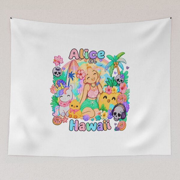 Item preview, Alice Name Gift Pastel Goth Hawaii Kawaii Aesthetic designed and sold by TheChalkyFox.