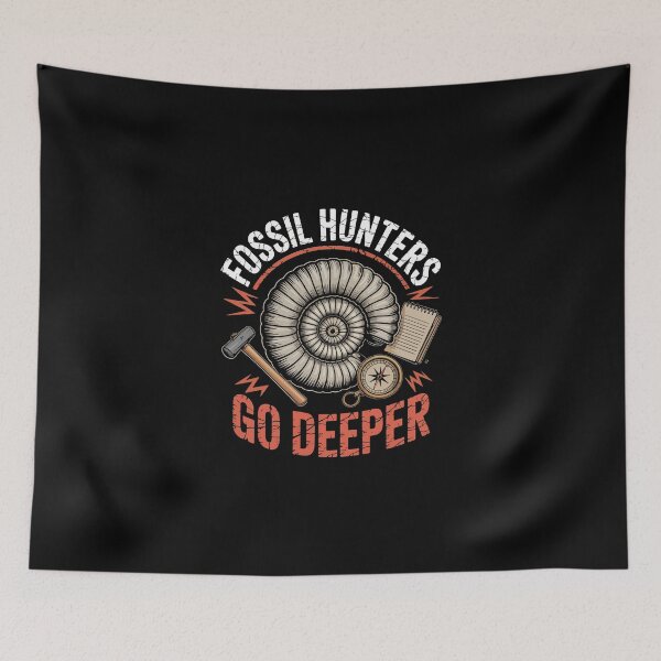 Item preview, FOSSIL HUNTERS GO DEEPER designed and sold by jkrphoto.