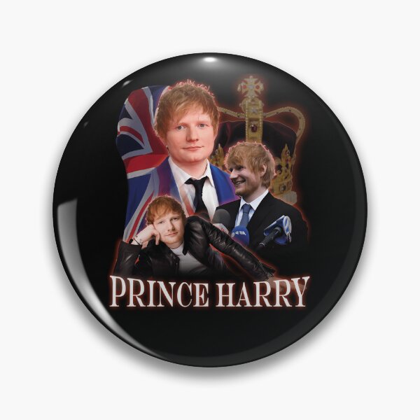 Item preview, Prince-Harry-Parody-T-Shirt-Vintage-Collage designed and sold by reschoawiz.