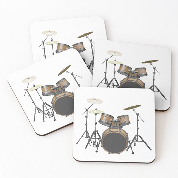 Item preview, Acoustic drum on white designed and sold by Wiko Glitch.