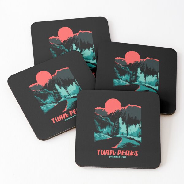 Item preview, Retro Mountain Landscape Red Sun Forest Graphic designed and sold by ElleryFriendd.