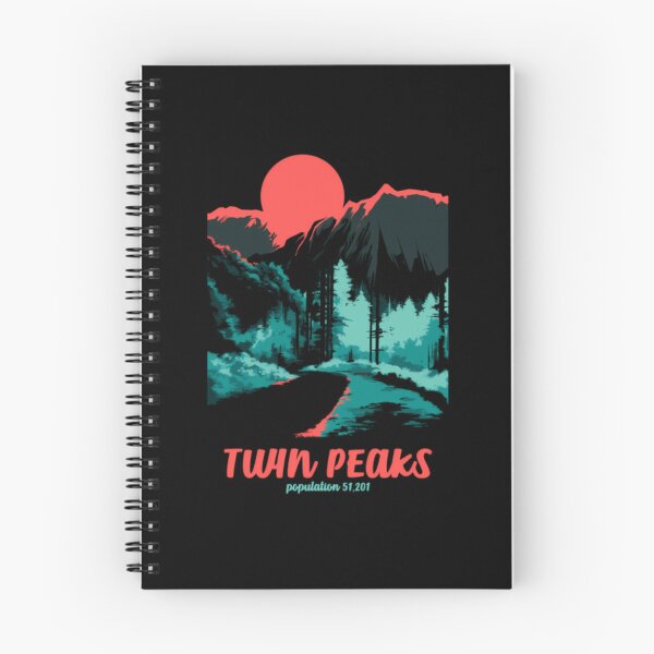 Item preview, Retro Mountain Landscape Red Sun Forest Graphic designed and sold by ElleryFriendd.