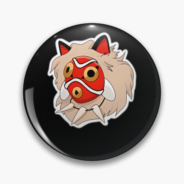 Item preview, Princess-Mononoke-Red-Mask designed and sold by reschoawiz.