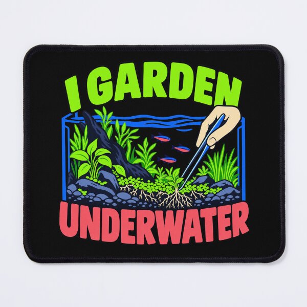 Item preview, I Garden Underwater Planted Tank Aquascaper Humor designed and sold by DreamLayerStudio.