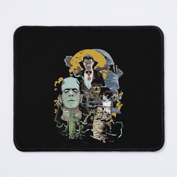 Item preview, Vintage Gothic Horror Monsters Full Moon Poster Art designed and sold by ElleryFriendd.