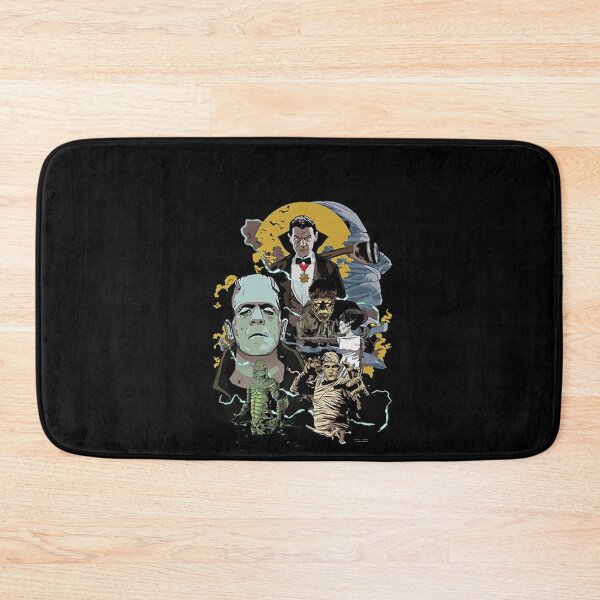 Item preview, Vintage Gothic Horror Monsters Full Moon Poster Art designed and sold by ElleryFriendd.