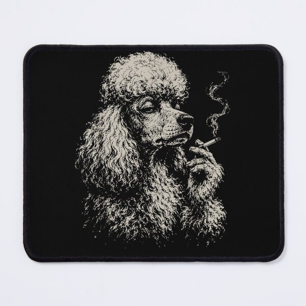 Item preview, Funny Poodle Smoking Cigarette Grunge Dog Meme Vintage designed and sold by marlo-quade.