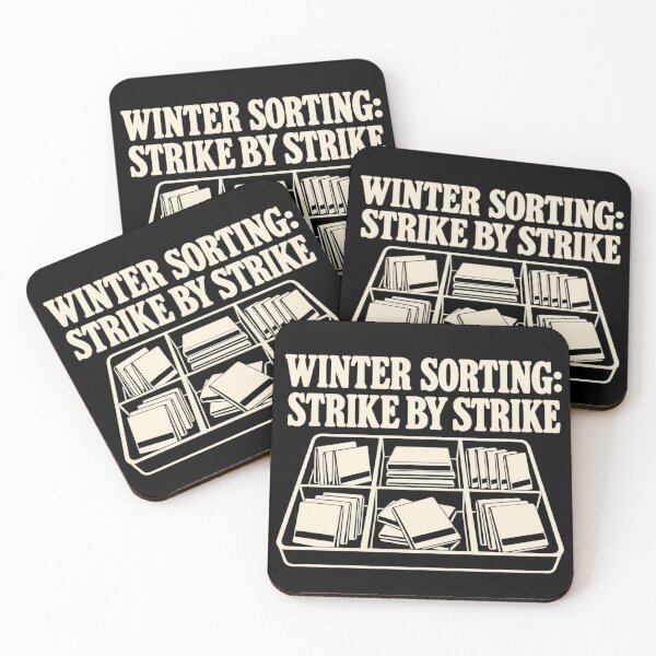 Item preview, Winter Sorting Strike By Strike Matchbook Collector Humor designed and sold by DreamLayerStudio.