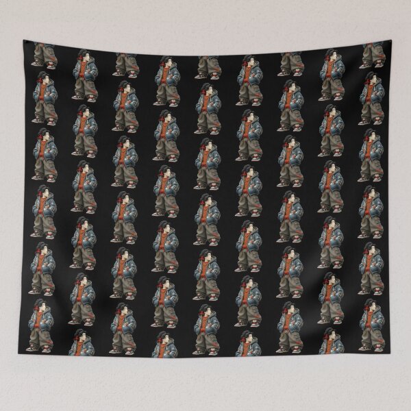 Item preview, Tokyo Ukiyo-e Streetwear – Japanese Urban Fashion Character designed and sold by RhymeArc.