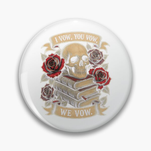 Item preview, Skull Books Roses I Vow You Vow We Vow Dark Romance designed and sold by SEINENGAPPI12.