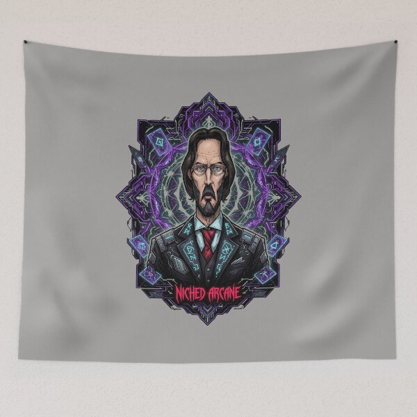 Item preview, Caricature Of Man In Suit With Long Hair-27 designed and sold by YvonnePichel.